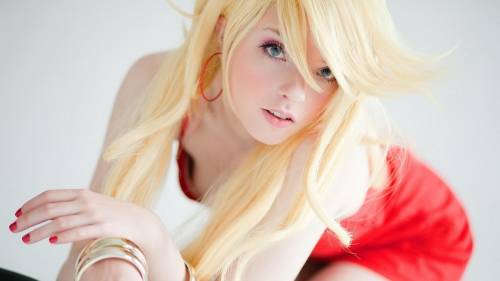 Beautiful Blonde Girl Look
