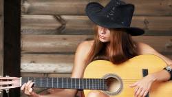 Girl With Guitar