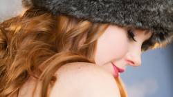 Hat Blonde Girl