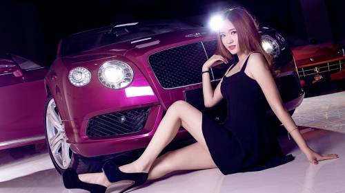 Lulu Beauty Cars Bentley Continental Desktop