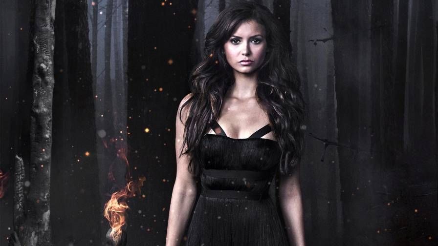 Nina Dobrev In The Vampire Diaries