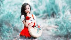 Pretty Oriental Woman