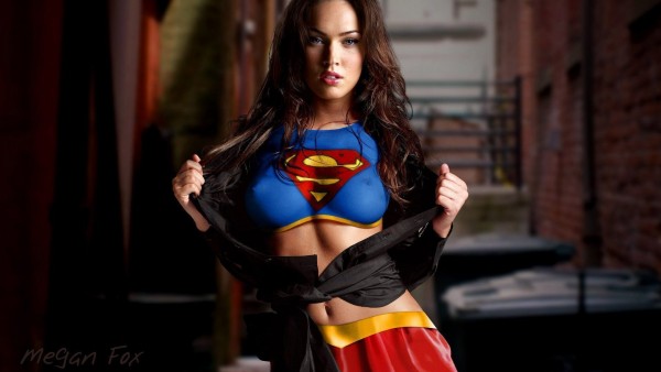 Megan Fox Supergirl, Меган Фокс супердевушка, картинки, обои